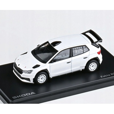 Abrex Škoda Fabia IV RS Rally2 2022 Bílá 1:43