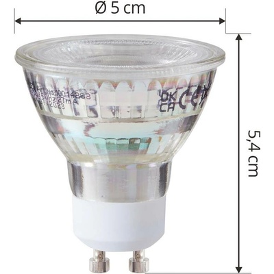 Arcchio LED žiarovka GU10 4,7W 2700K 850lm sada 5 kusov