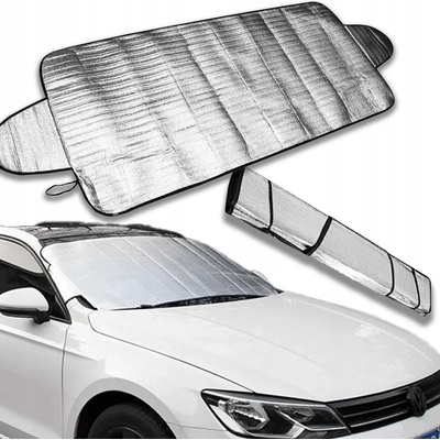 GEKO G73858 Ochranná magnetická a protimrazová plachta na čelné sklo 150 × 70 cm