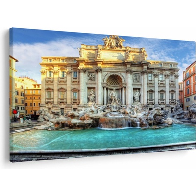 Obraz - Fontána di Trevi, jednodielne 90x60 cm