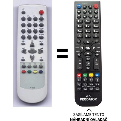 Dálkový ovladač Predátor Daewoo DTH-29G2K-100D, DTZ-29U7 R-46G22 – Hledejceny.cz