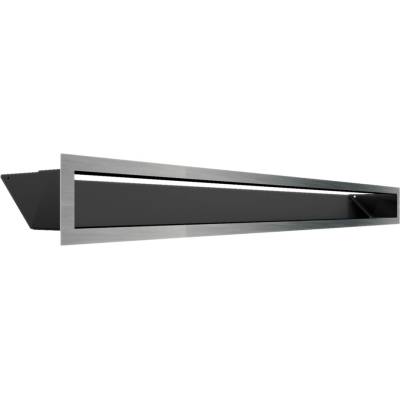 Kratki Mriežka LUFT 90 x 1000 mm nerezová 45S