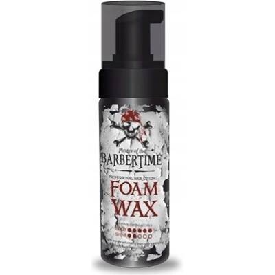 BARBERTIME PĚNOVÝ VOSK POMÁDA PRO STYLING VLASŮ V PĚNĚ SILNÝ LESK 150 ML – Hledejceny.cz
