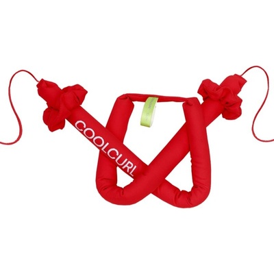 GLOV CoolCurl Heatless Haircurling Tool doplnok pre vytvarovanie vĺn odtieň Red 1 ks