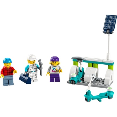 LEGO® City 40526 Elektrické koloběžky a dobíjecí stanice