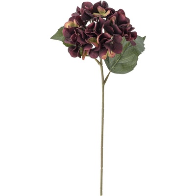 Bloomingville Umelá kvetina Hydrangea Purple 44 cm