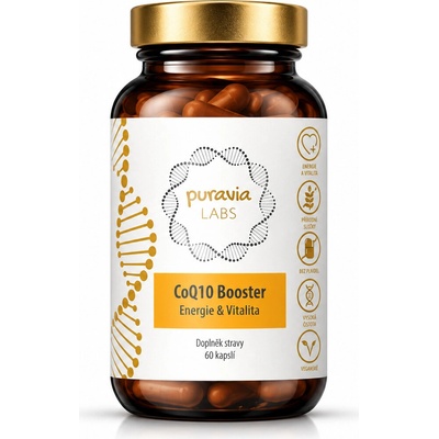 Puravia Labs Koenzym Q10 Booster 60 kapslí