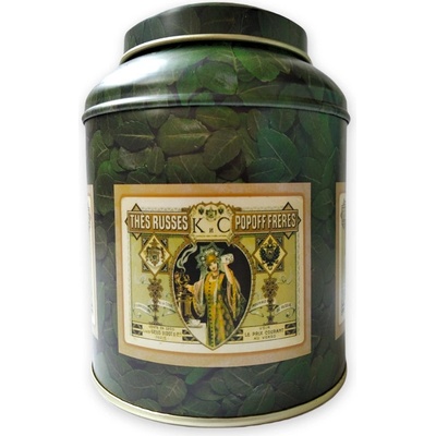 Růžová čajovna Pangea Tea Dózy na čaj Samovar Popoff 125g – Hledejceny.cz