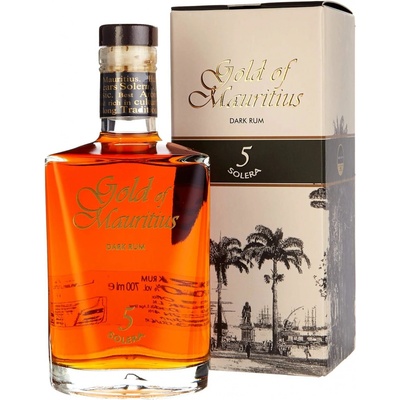 Gold Of Mauritius Solera 5 40% 0,7 l (karton)