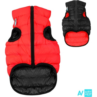 Obleček AIRY VEST oboustranný korálovo/