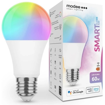 Modee Lighting LED SMART žiarovka E27 A60 9,4W RGB 806 lm