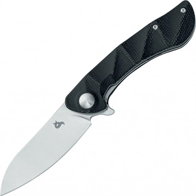 FOX Dripper, kapesní zavírací nůž s klipem, micarta černá BF-771 MB