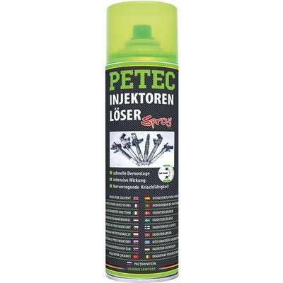 PETEC 70160 Uvolňovač vstřikovačů 500 ml