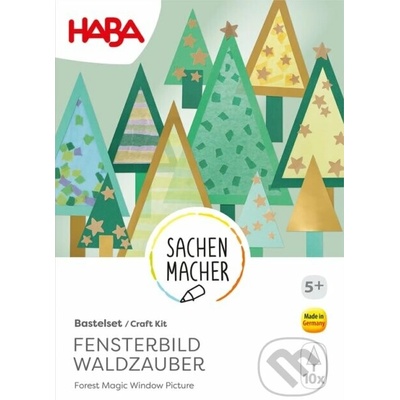 Haba Kreatívna sada Okenný obrázok Lesné kúzlo – Hledejceny.cz