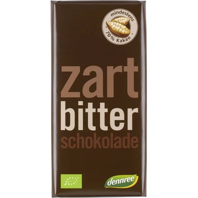 Dennree horká 70% BIO 100 g