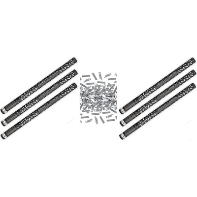 Konfety 80cm STRIEBORNÉ METALICKÉ
