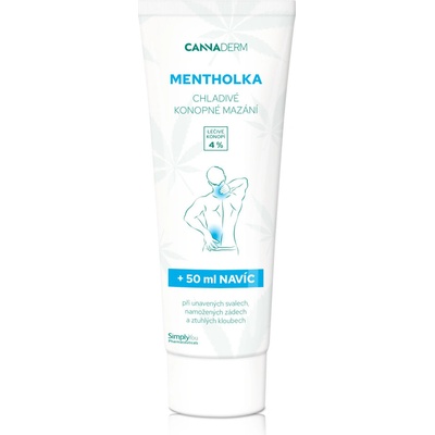 Cannaderm Mentholka chladivé konopné mazání 250 ml – Hledejceny.cz