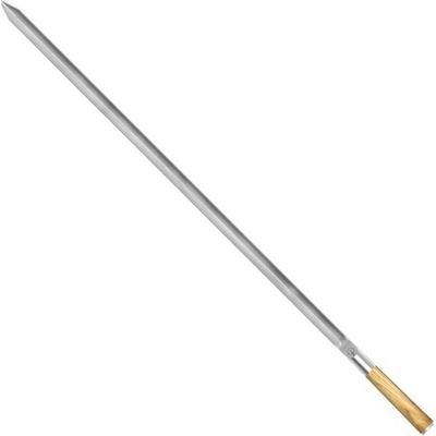 Veľký nerezový špíz Churrasco Forged - jednoduchý, 60 cm
