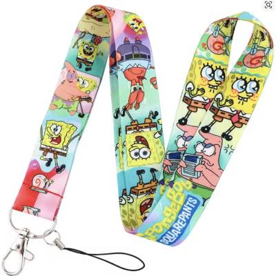 Snúrka na krk Popruh s karabinou, Spongebob