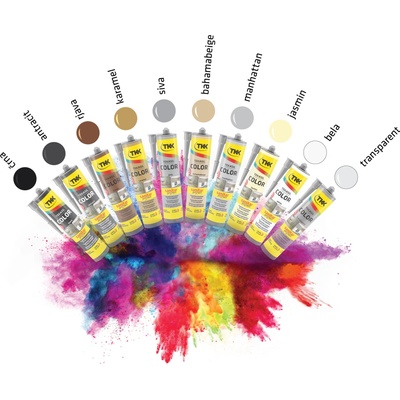 TekaSil Color neutrálny sanitárny silikón 300 ml bahama