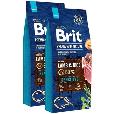 Brit Premium by Nature Sensitive Lamb 2 x 15 kg