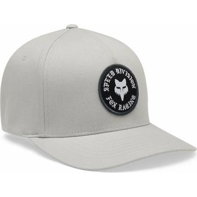 FOX Badge Flexfit Hat 2026 Light Grey
