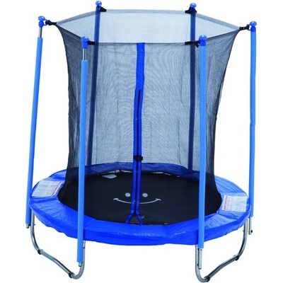 FIT-CENTER Trampolína 183 cm s bezpečnostní sítí + schůdky – Hledejceny.cz