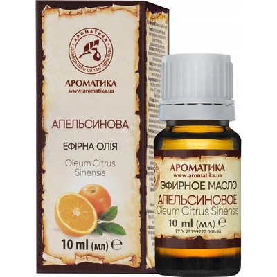 Aromatika Esenciálny olej Pomaranč 10 ml