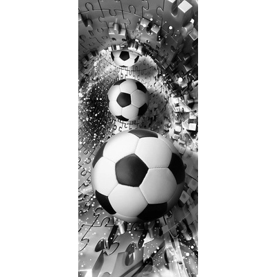 Preinterier DV0651 Fototapeta na stenu 3D futbalová lopta vlies 91cm x 211cm