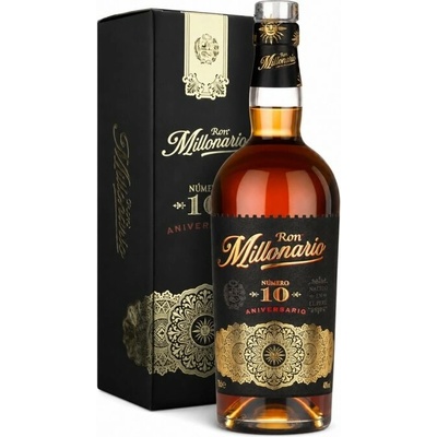 MILLONARIO 10 ANIVERSARIO RESERVA 40% GB 0.70 l (kartón)