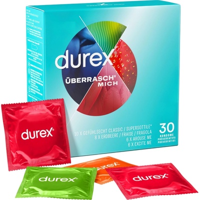 Durex Překvapení balení kondomů 30 ks