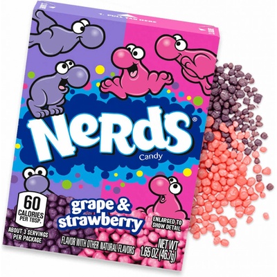 Nestlé Nerds Strawberry & Grape 46,7 g
