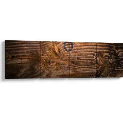 Obraz textúry dreva, štvordielne 160x40 cm