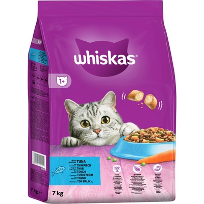 Whiskas 1+ s tuňákem 7 kg