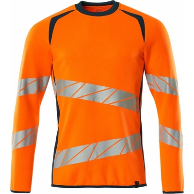 Mascot Accelerate Safe 19084-781 reflexné tričko s dlhým rukávom oranžová / petrolejová tmavá
