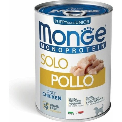Monge Monoprotein Puppy and junior Chicken 400 g