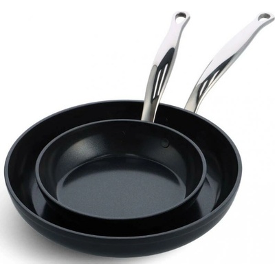 GreenPan BARCELONA PRO 2 dílná sada pánví 20 + 28 cm, černá CC005335-001