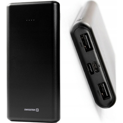 Swissten 10000 mAh černá
