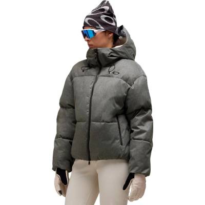 Oakley Icicle Cropped cement melange