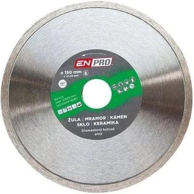 Diamantový kotouč plný Enpro Ø 150 x 1,4 x 22,3 mm, ENPRO
