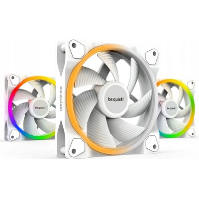 be quiet! Light Wings White 140mm PWM Triple-Pack BL102