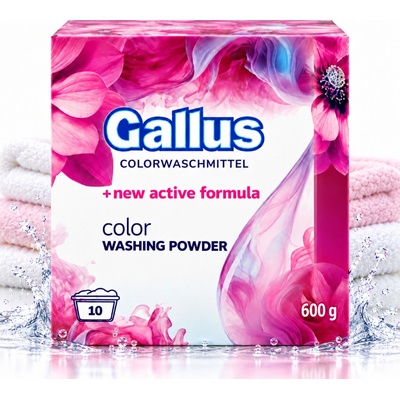 Gallus Color prací prášek 10 PD