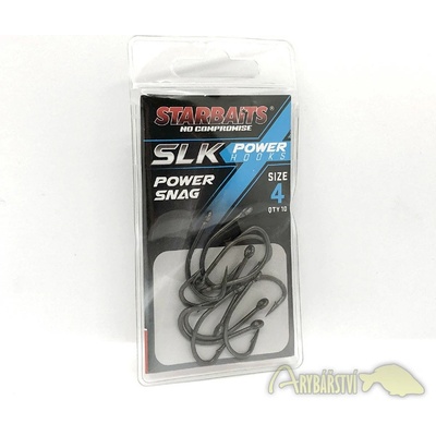 Starbaits Power Hook Ptfe Coated Power Snag vel.8 10 ks