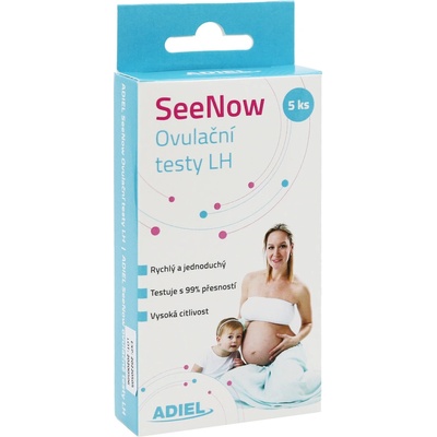 Adiel SeeNow ovulační testy LH 5 ks