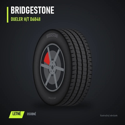 Bridgestone Dueler H/T 684 II 265/65 R17 112T