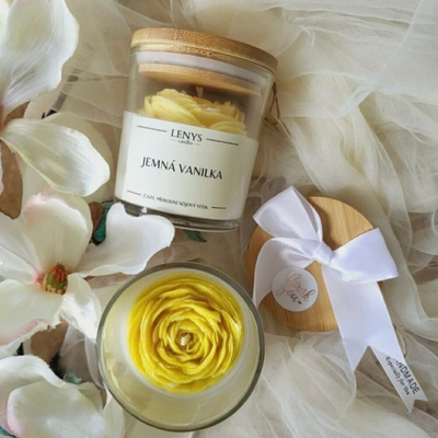 LENYS CANDLES Jemná Vanilka 200 ml