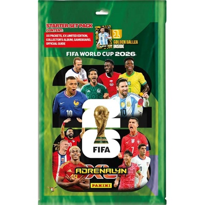 Panini FIFA WORLD CUP 2026 ADRENALYN starter set