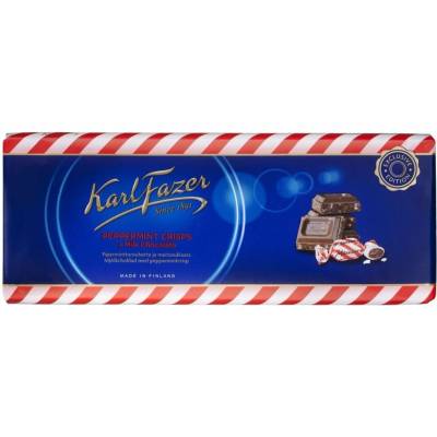 Fazer Milk Chocolate Peppermint Crisps 250 g