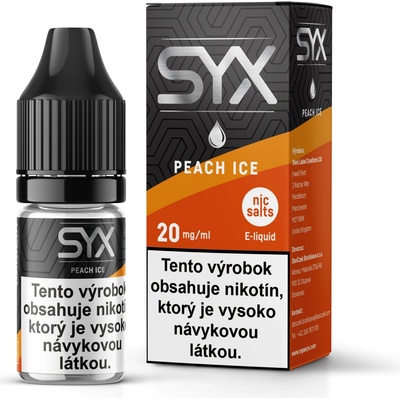 Syx NS Peach Ice 10 ml 20 mg