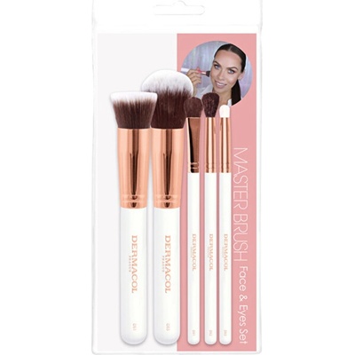 Dermacol Sada kosmetických štětců Rose Gold D51, D55, D81, D82, D83